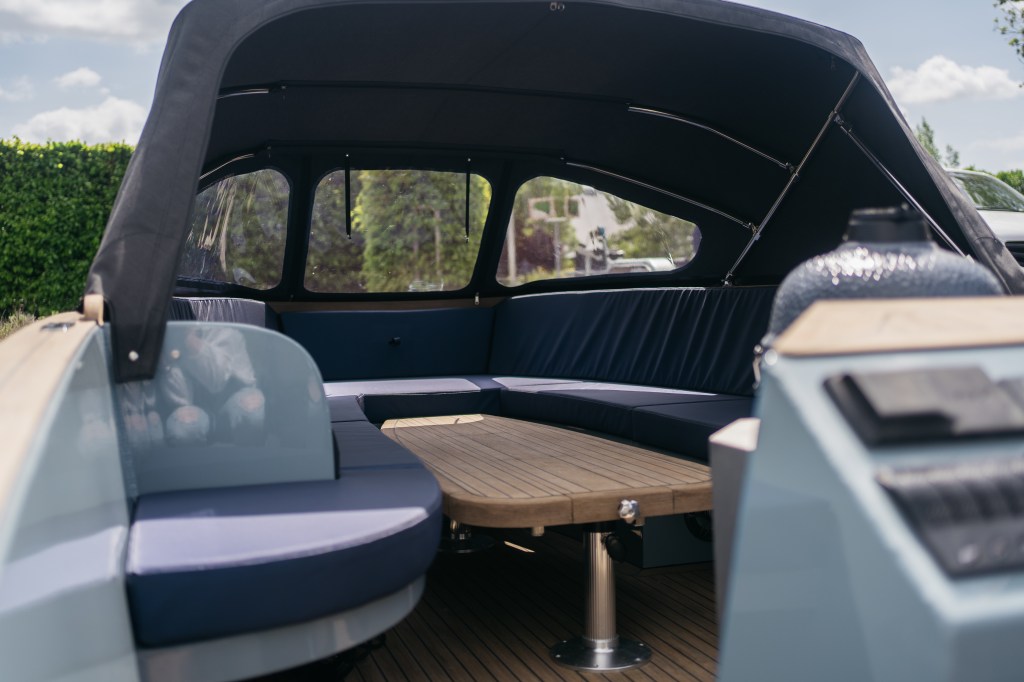 Tent luxe aluminium boot