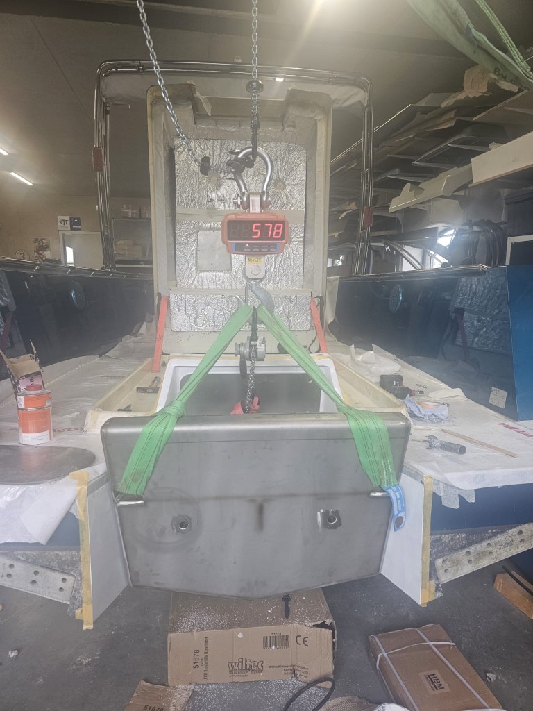 Renovatie aluminium boot 